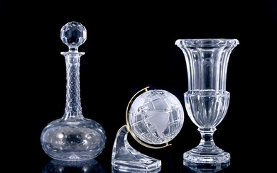Goebel crystal vase