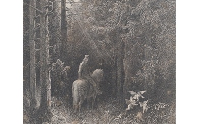 Gustave Doré (French, 1832-1883) Sir Bors, illustration from...