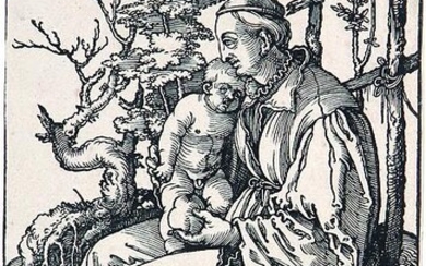 HANS SEBALD BEHAM: Die heilige Jungfrau mit dem Kind