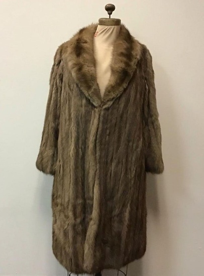 Heavenly Worngolden Sable Fur Coat Jacket Vintage in United States