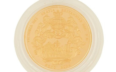 Hong Kong â€“ A year of the Snake, 1989 proof gold