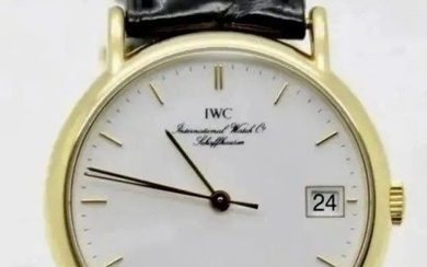 IWC Portofino IW3513 Automatic 18K Yellow Gold Automatic White Dial 34mm Watch