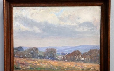 J.H. Gest Impressionist Landscape