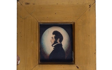 James H. GIllespie Portrait Miniature of a Gentleman