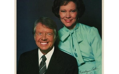Jimmy and Rosalynn Carter Signed Photograph