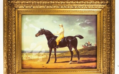 Jockey on a Horse Print