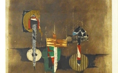 Johnny Friedlaender (1912 Pleß, Oberschlesien – 1992 Paris), Abstrakte Komposition
