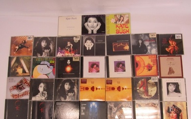 KATE BUSH: A collection of CD albums and singles, comprising...