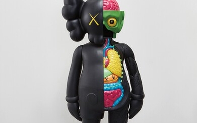 KAWS, Four Foot Dissected Companion (Black)
