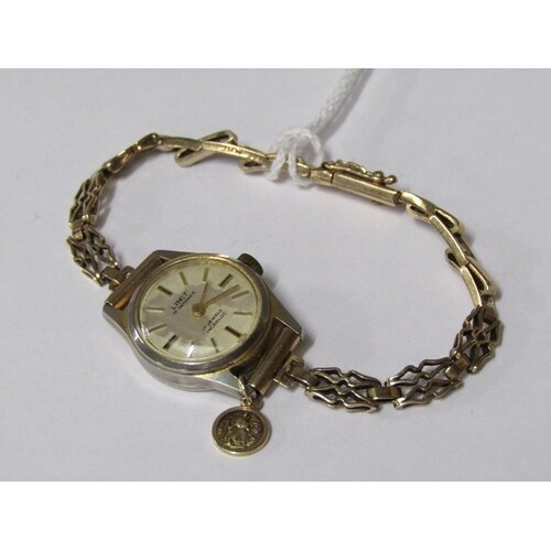 LADIES LIMIT WATCH TOGETHER WITH 9ct GOLD STRAP