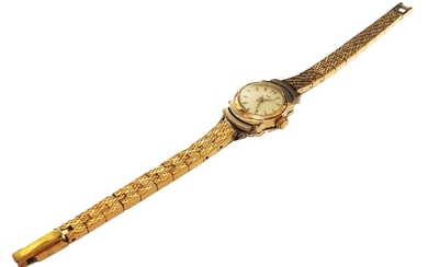 LIP Montre bracelet de femme en or 18K (750/1000°)... - Lot 30 - Actéon - Compiègne Enchères