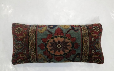 Large Bolster Persian Bidjar Rug Pillow