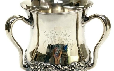 Large Gorham Sterling Silver 6 Pint Loving Cup, #A1335