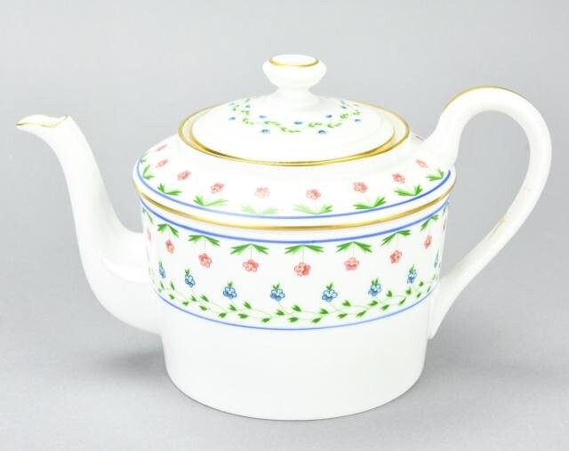 Limoges France Ceralene Porcelain Tea Pot