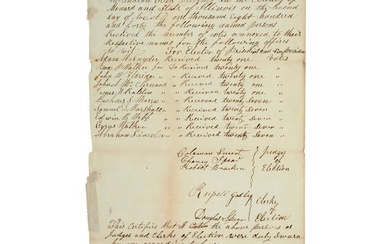 Lincoln Enters Politics, Historic 1840 Document