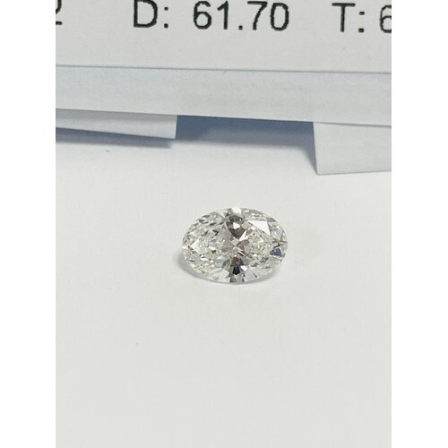 Loose diamond,0.70ct oval cut diamond,E colour,si2 clarity,g...