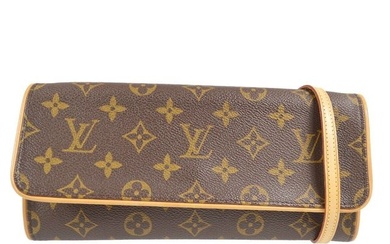 Louis Vuitton Pochette Twin GM Shoulder Bag Monogram M51852 CA0060