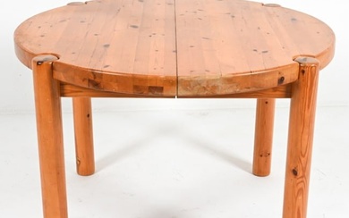 MANNER OF RAINER DAUMILLER PINE DINING TABLE