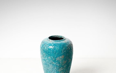MARCELLO FANTONI Large vase with relief surface.