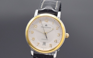 MAURICE LACROIX gents wristwatch in steel/gold reference LC6018,...