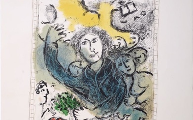 Marc Chagall - L'Artiste II, 1978 - Very scarce!