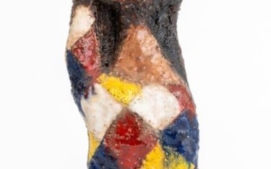 Marcello Fantoni Mid-Century Figural Ceramic Vase
