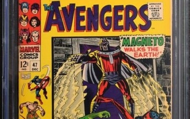 Marvel Comics THE AVENGERS #47, CGC 7.0