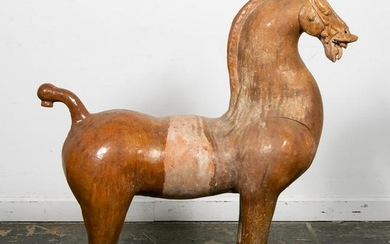 Massive Chinese Han Dynasty Earthenware Horse