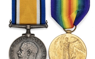Medals (2) of 1407 (612514) Private Robert Fowler of the Nor...