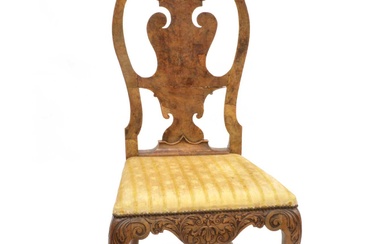Mid 18th Century and Later Walnut Side Chair In the manner of Giles Grendey