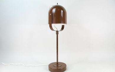Mid-Century Modern Brown Lamp,Panton Style