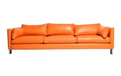 Milo Baughman "Chunky" Sofa, Model 1372-105