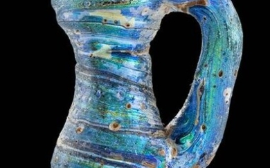 Miniature Roman Glass Pitcher - Gorgeous!