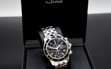 Montre-bracelet SINN pour hommes avec chronographe référence 103, Allemagne vers 2015, automatique, boîtier en acier...