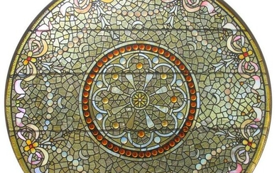 Mosaic Leaded Glass Window