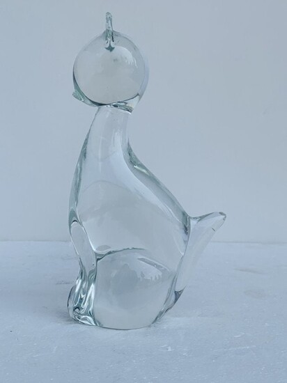 Murano Glass Sculpture by Licio Zanetti