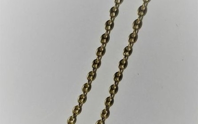 NECK CHAIN in gold (750) with coffee bean...