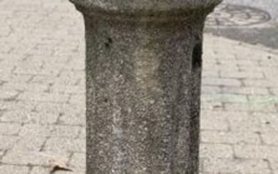 Neoclassical Style Cast Stone Garden Column