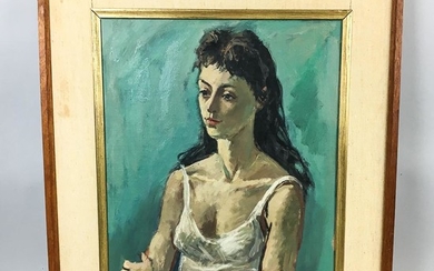 Nicola Cikovsky (Russian/New York, 1894-1984) Portrait of a Woman