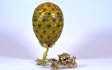 Official Faberge Imperial Coronation Egg with a Unique 20 Year History
