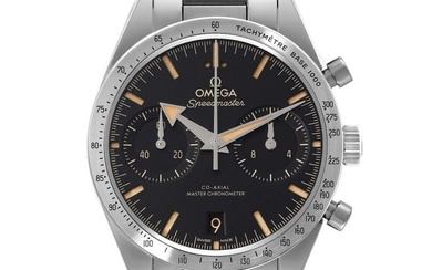 Omega Speedmaster 57 Broad Arrow Steel Mens Watch