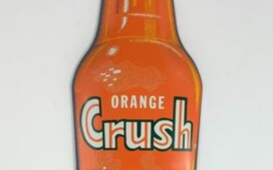 Orange Crush Die Cut Bottle Thermometer