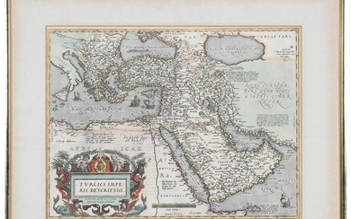 Ortelius - Turcici Imperii Descriptio..., Map