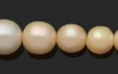 «PERLES FINES» Collier de 85 perles supposées... - Lot 30 - Aguttes