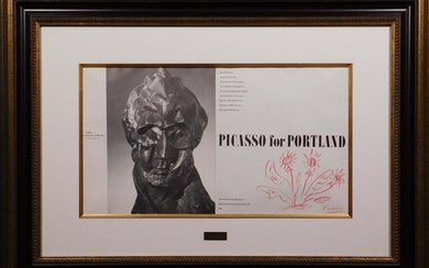 Pablo Picasso, After/Atr.: Drawing on Portland 1970 Catalog
