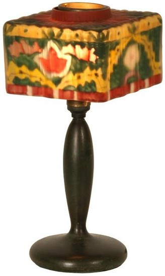 Pairpoint Floral Boudior Lamp