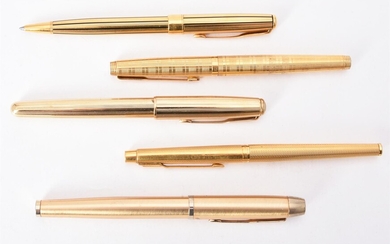 Parker, a collection of various pens
