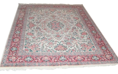 Persian Floral Decorated Carpet