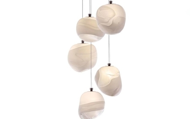Phillip WeberA Hanging Lamp “Of Movement and Material”,...