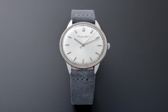 Platinum IWC Center Seconds Caliber 89 Vintage Watch